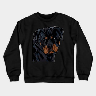 Rottweiler Freedom Crewneck Sweatshirt